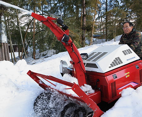 雪が地域の農業を活気づける! イメージ