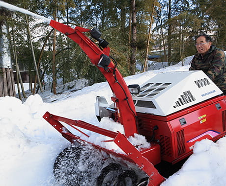 雪が地域の農業を活気づける！ イメージ