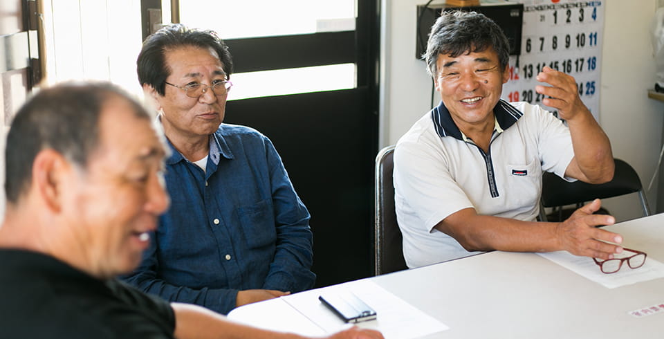 砂なしアサリを、漁村を元気にする宝にしていきたい イメージ